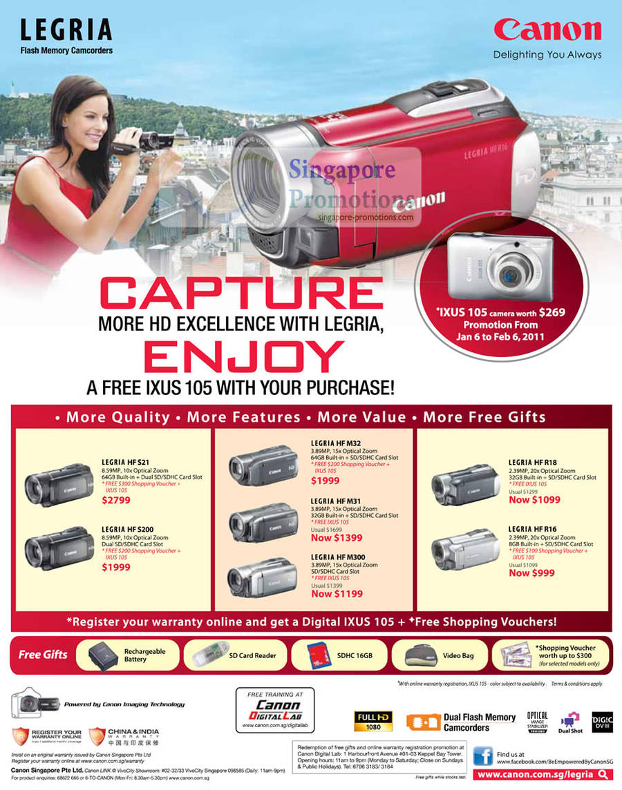 Canon January 2011