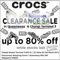 Featured image for (EXPIRED) Crocs Clearance Sale Up To 80% Off January 2011
