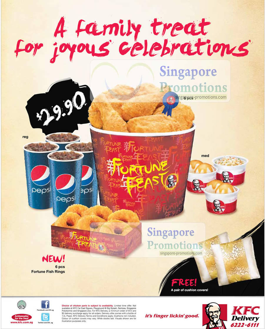KFC Fortune Feast January 2011