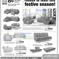 Lorenzo 2024 sofa price