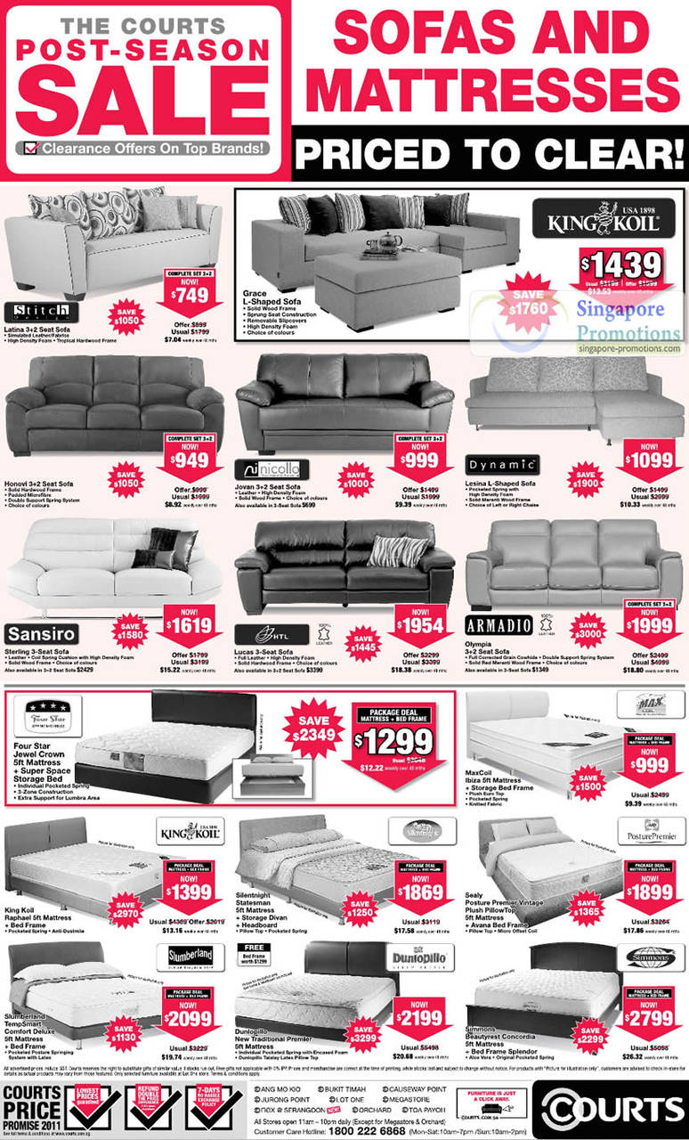 Sofa and Mattresses