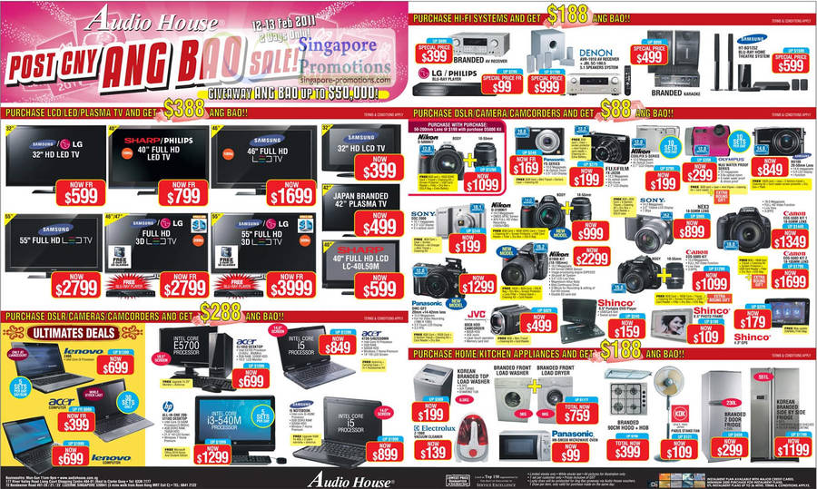 TV, DSLR, Cameras, Hi Fi, Camcorders, Fridge, Home Appliances