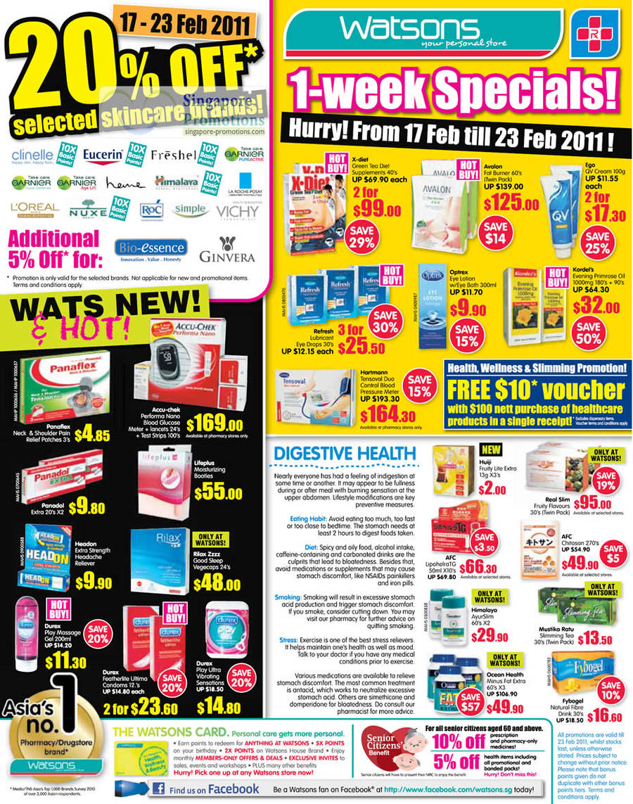 Watsons 17 Feb 2011