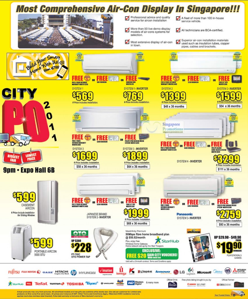 1 Jul Air Conditioner, System 1, System 2, System 3, System 4, Portable, Casement, OTO, Panasonic