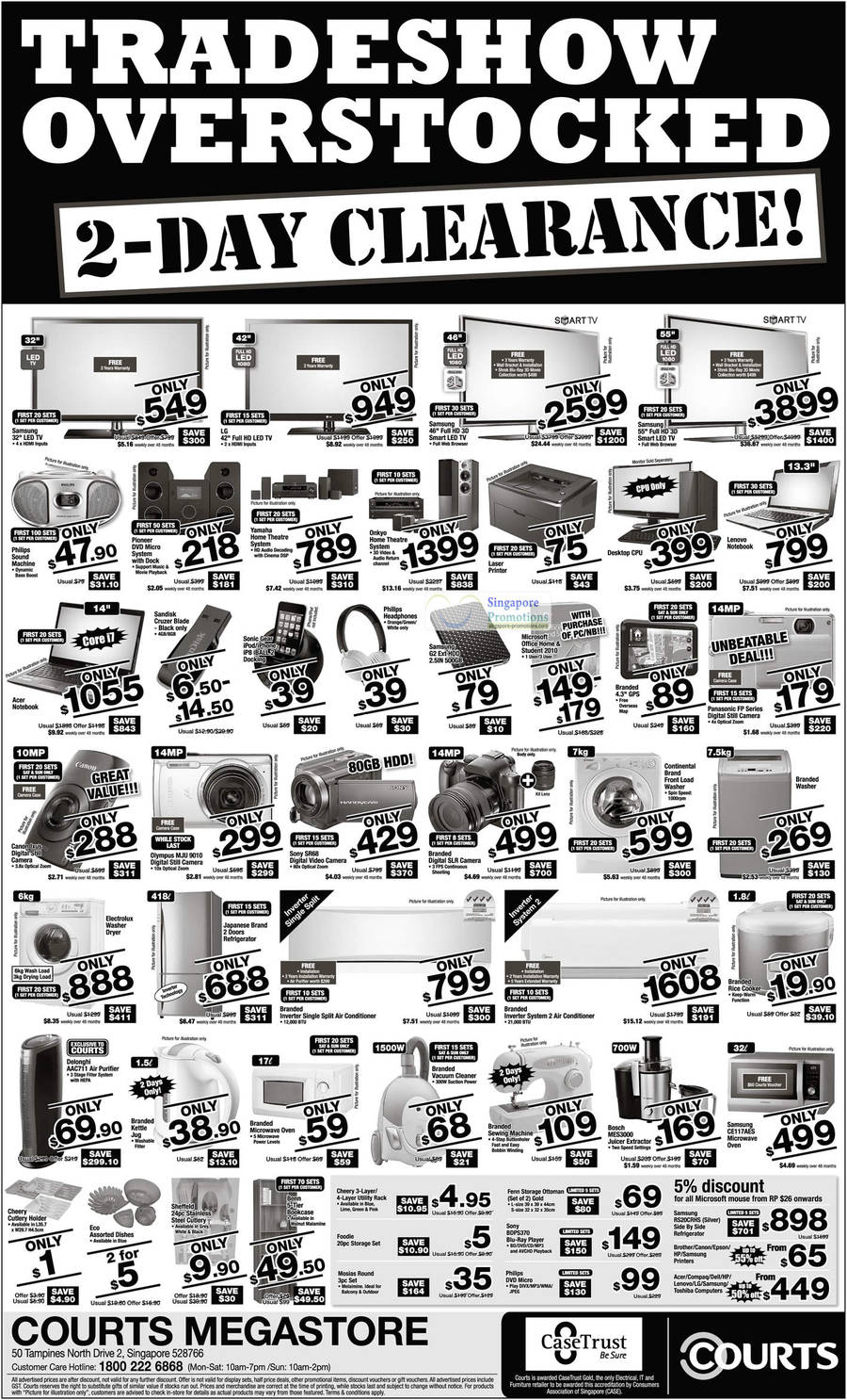 25 Jun TV LG, Samsung, Philips Portable Sound, Yamaha, Onkyo, Lenovo Notebooks, Acer, Sandisk Cruzer Blade, Sonic Gear, Microsoft Office, GPS, Digital Camera, Olympus MJU 9010, Sony SR68