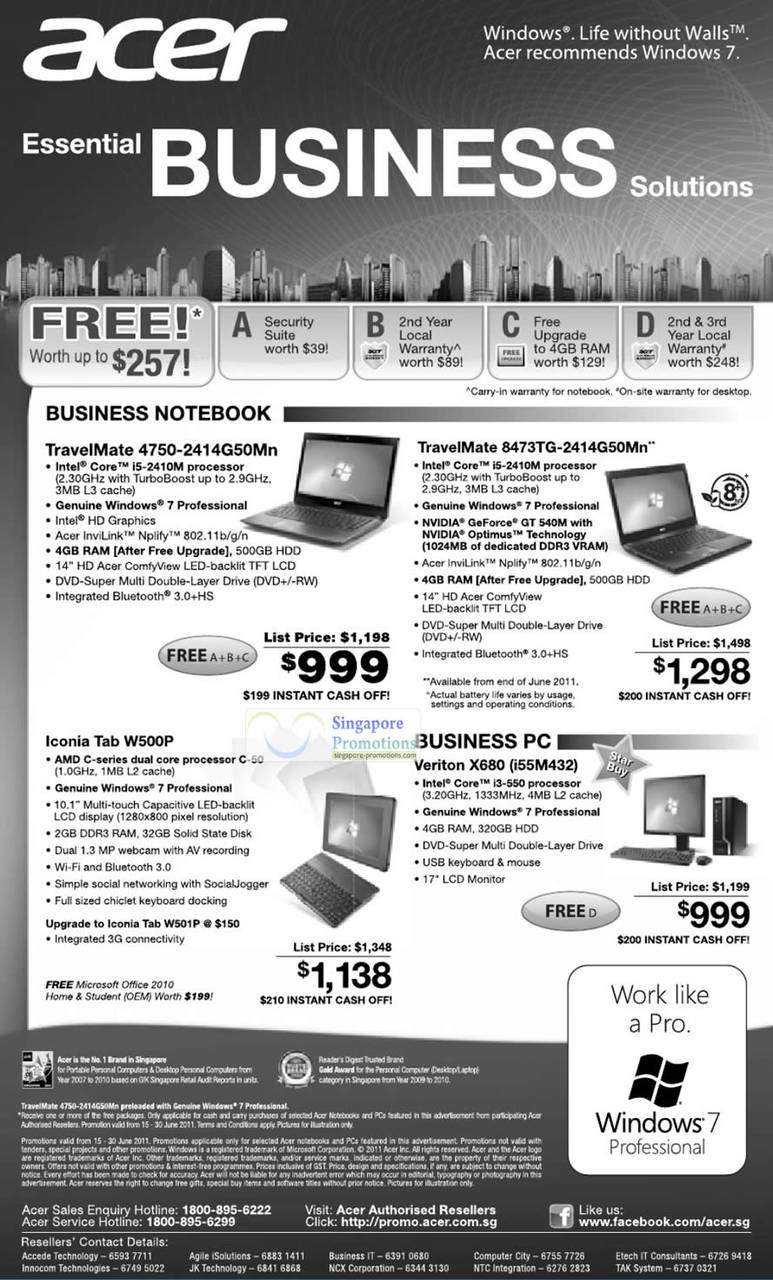 Acer Business 15 Jun 2011