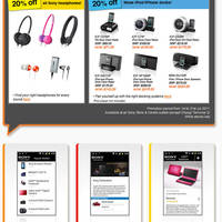 Read more about Sony Headphones & iPod/iPhone Accessories 20% Off Special Offer 1 - 31 Jul 2011