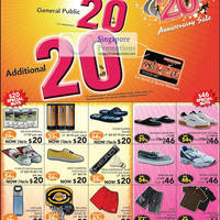 Read more about World of Sports $20 Items, $40 Items & 20% Off Sale 4 Aug - 30 Sep 2011