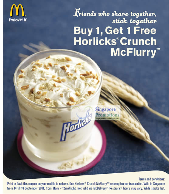 McDonalds 12 Sep 2011