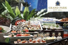 Featured image for (EXPIRED) LIMITED OFFER: Indulge at Park Restaurant 39% Off International Dinner Buffet @ Grand Park City Hall 31 Oct 2011