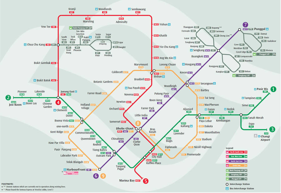 singapore mrt geographical map