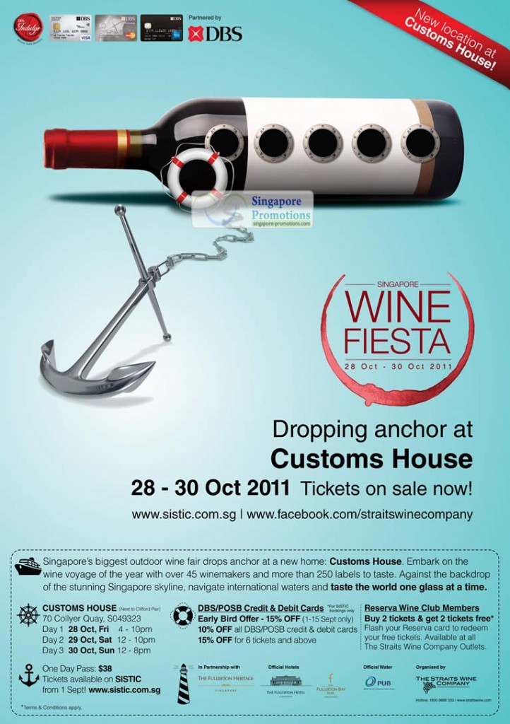 Singapore Wine Fiesta 22 Oct 2011