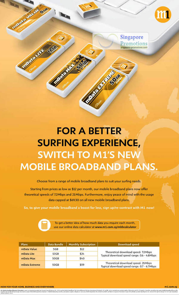 Featured image for (EXPIRED) M1 Mobile Phones, Tablets & Home/Mobile Broadband Offers 29 Oct – 4 Nov 2011