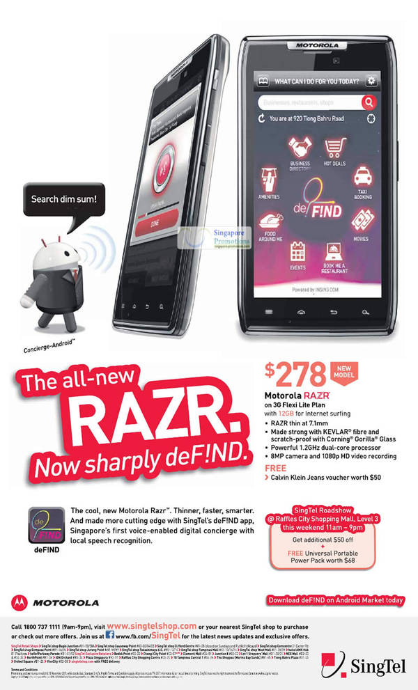 Featured image for (EXPIRED) Singtel Mobile Phones, Tablets, Home/Mobile Broadband & Mio TV Offers 12 – 18 Nov 2011