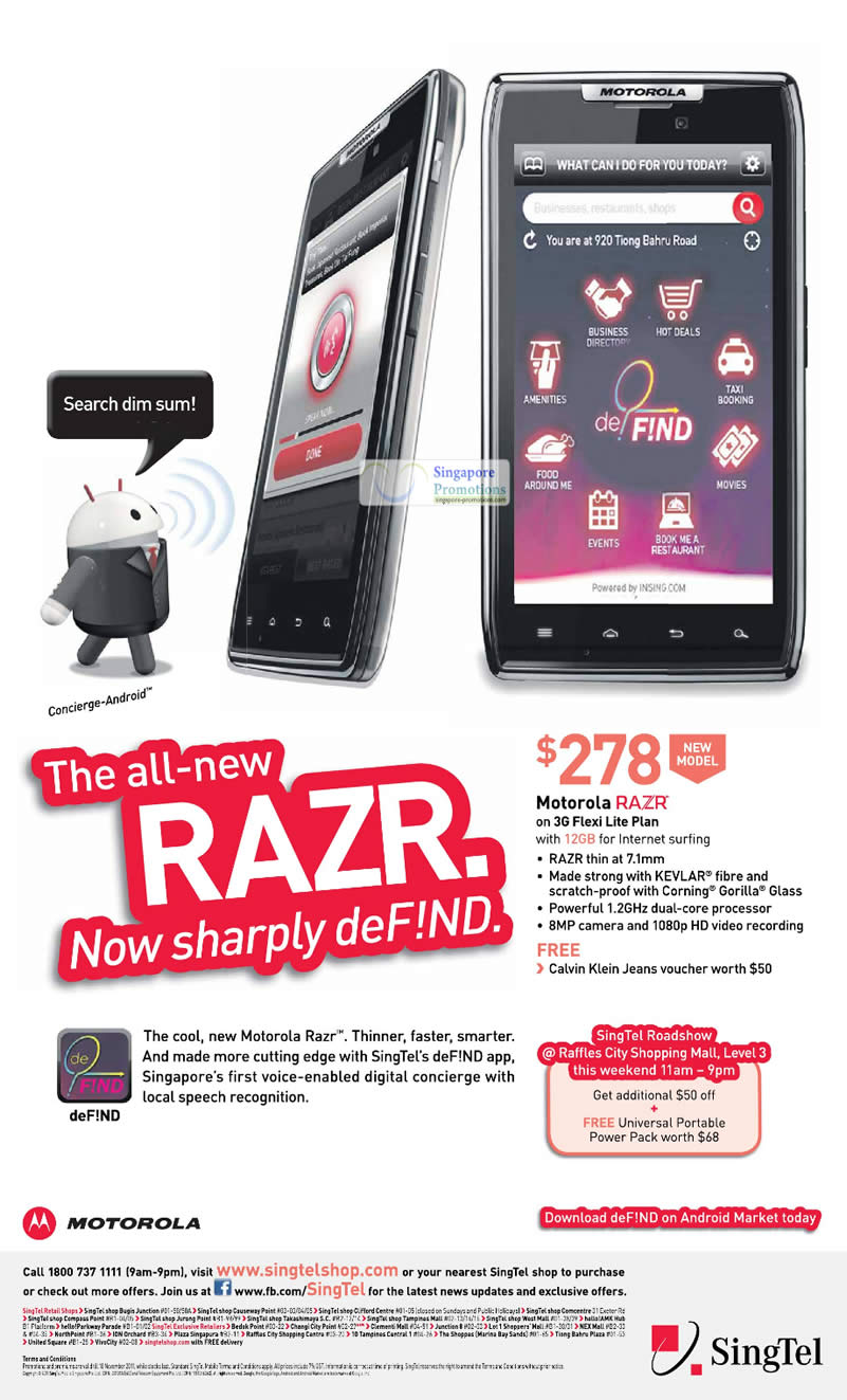 Featured image for Singtel Mobile Phones, Tablets, Home/Mobile Broadband & Mio TV Offers 12 - 18 Nov 2011