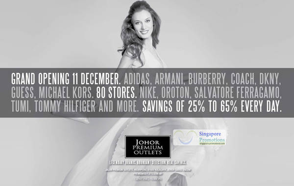 Featured image for (EXPIRED) Johor Premium Outlets Grand Opening 11 Dec 2011