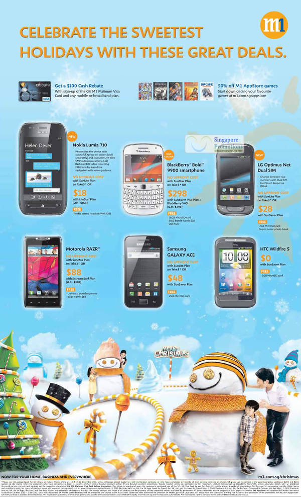 Featured image for (EXPIRED) M1 Smartphones, Tablets & Home/Mobile Broadband Offers 17 – 23 Dec 2011