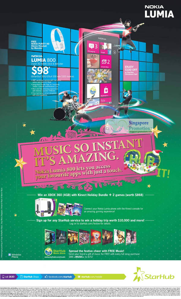 Featured image for (EXPIRED) Starhub Smartphones, Cable TV & Mobile/Home Broadband Offers 10 – 16 Dec 2011