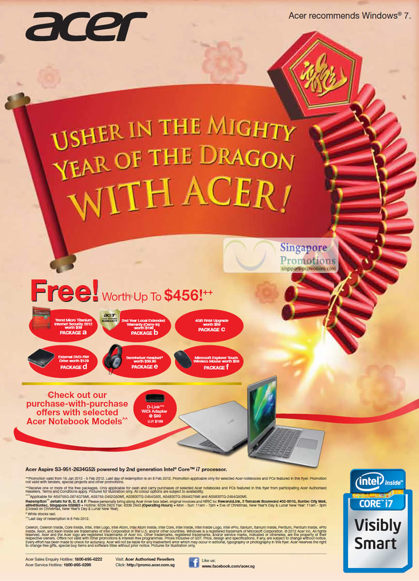 Featured image for Acer Notebooks, Mini PCs, Desktop PCs, AIO & Netbooks Price List 16 Jan - 5 Feb 2012