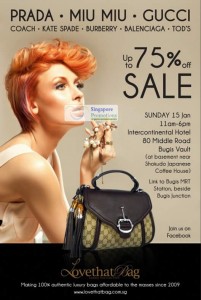 Featured image for (EXPIRED) LovethatBag Branded Handbags Sale Up To 75% Off 15 Jan 2012