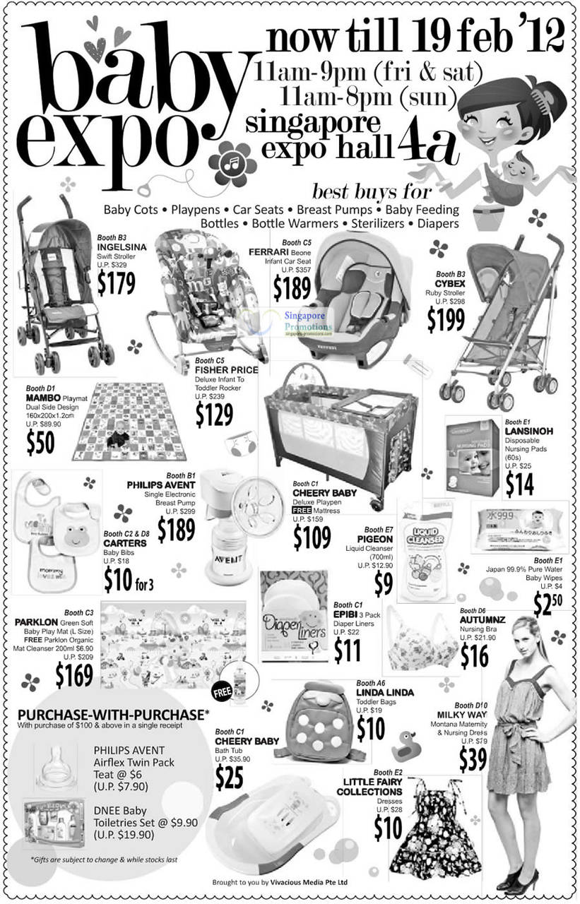 17 Feb Cheery Baby, Fisher Price, Philips Avent, Etc