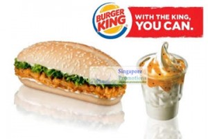 Featured image for (EXPIRED) Burger King 45% Off Chicken Sandwich & Passion Fruit Sundae Islandwide 29 Feb 2012