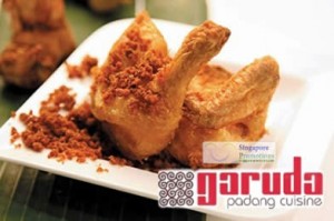 Featured image for (EXPIRED) Garuda Padang Cuisine 53% Off Fried Chicken With Blue Ginger Floss 23 Feb 2012