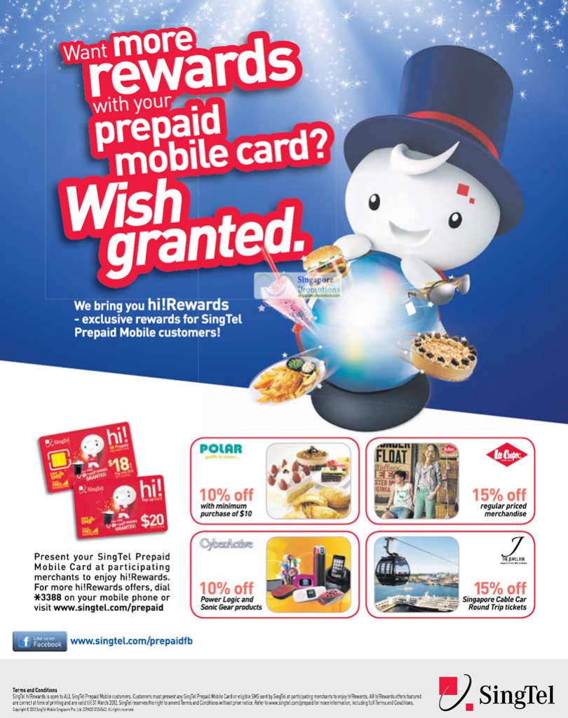 HiCard Prepaid Rewards, Polar Puffs Cakes, CyberActive, Cable Car