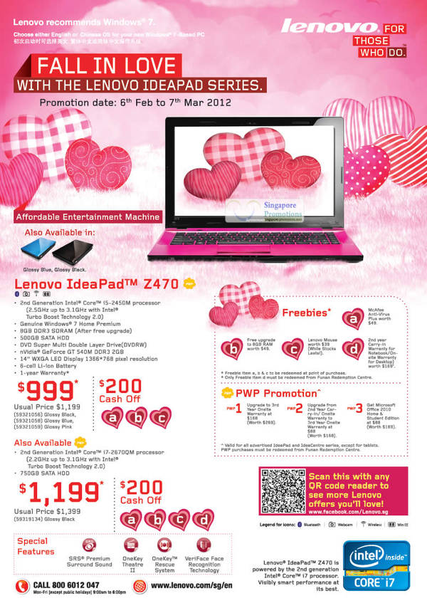 Featured image for (EXPIRED) Lenovo Notebooks, Desktop PC, Tablets & AIO Desktop PC Promotion Price List 6 Feb – 7 Mar 2012