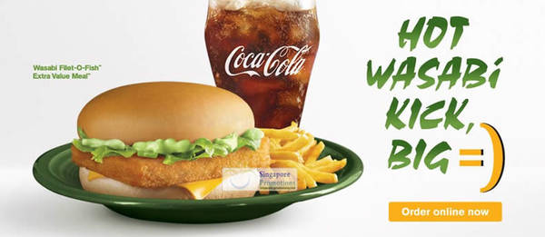 Featured image for McDonald’s Singapore Brings Back Wasabi Filet-O-Fish Burger 20 Feb 2012