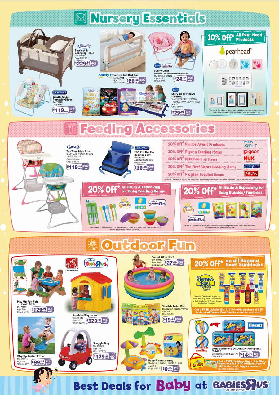 Nursery Essentials, Feeding Accessories, Outdoor Fun