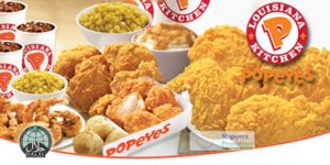 Featured image for (EXPIRED) Popeyes 40% Off Set Meals @ Singapore Flyer & Changi Airport 23 Feb 2012