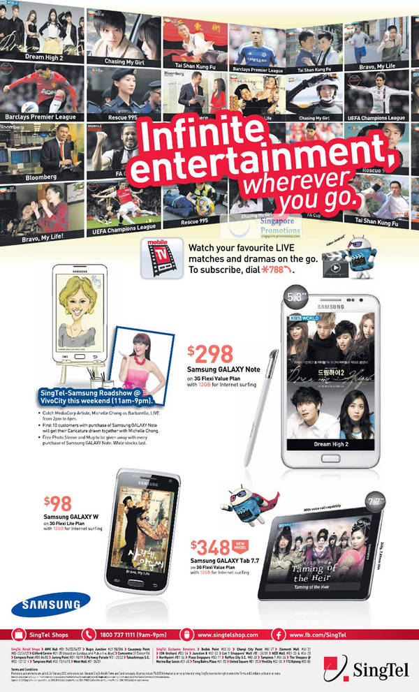 Featured image for (EXPIRED) Singtel Smartphones, Tablets, Home/Mobile Broadband & Mio TV Offers 18 – 24 Feb 2012