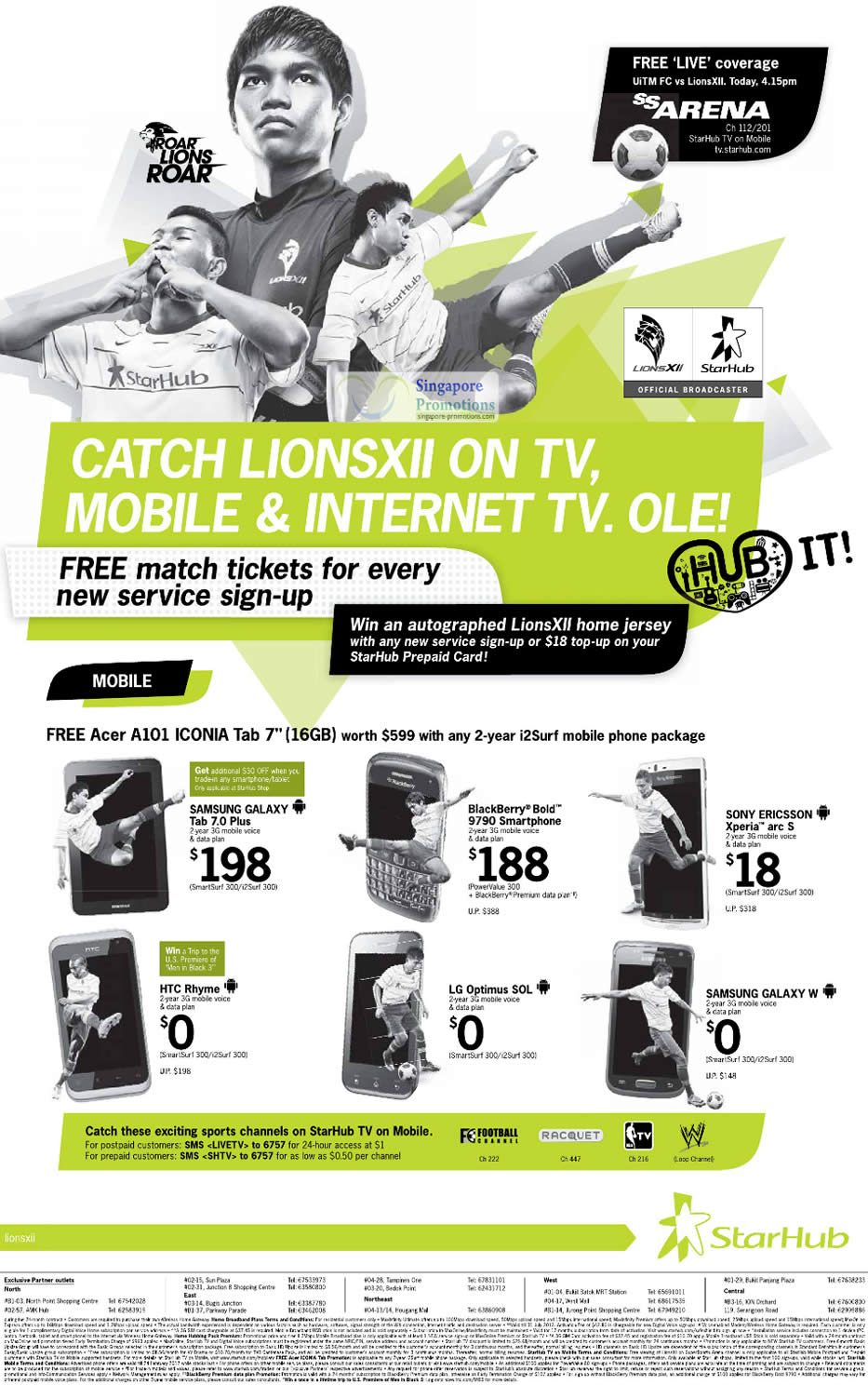 Featured image for Starhub Smartphones, Cable TV & Mobile/Home Broadband Offers 18 - 24 Feb 2012