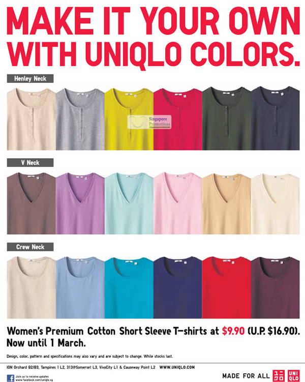 Featured image for (EXPIRED) Uniqlo Fashion Offers & Promotions 24 Feb – 8 Mar 2012
