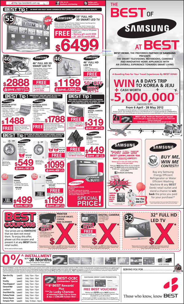Featured image for (EXPIRED) Best Denki Samsung Promotions & Offers 6 Apr 2012