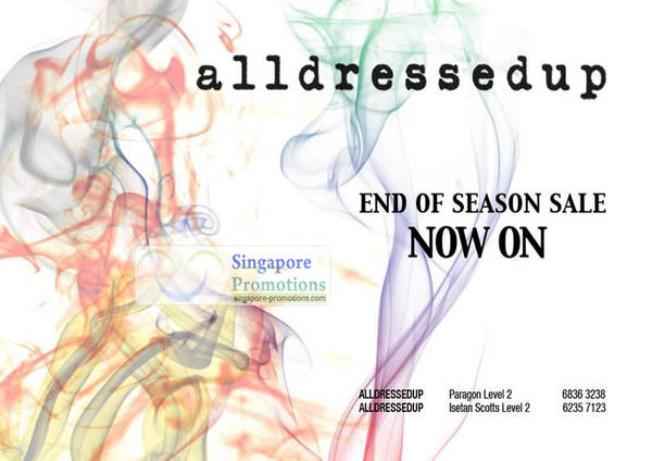 Featured image for (EXPIRED) Alldressedup End of Season Sale 25 May 2012