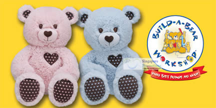 Featured image for (EXPIRED) Build-A-Bear Workshop 62% Off Cuddly Heart Bear 12 May 2012