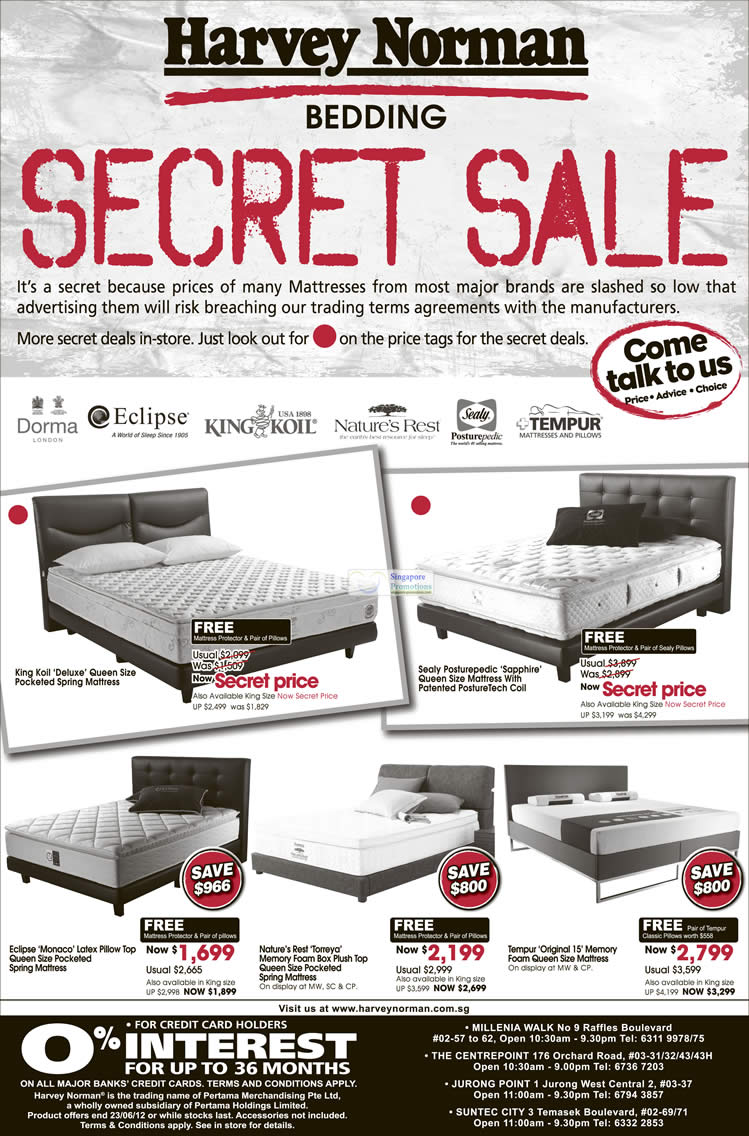 Featured image for Harvey Norman Electronics, Appliances, Mattress & Furniture Offers 26 May - 1 Jun 2012