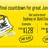 Featured image for (EXPIRED) Scoot Airlines Sydney & Gold Coast Promotion Air Fares 16 – 20 May 2012