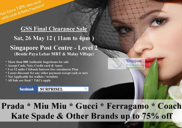 Featured image for (EXPIRED) Surprisel Branded Handbags & Items Sale Up To 75% Off 26 May 2012