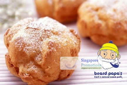 Featured image for (EXPIRED) Beard Papa 42% Off Cream Puffs @ Four Locations 6 Jun 2012
