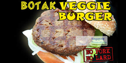 Featured image for (EXPIRED) Botak Jones 40% Off Veggie Burger @ Botak Jones & Botak’s Favourites Outlets 1 Jun 2012