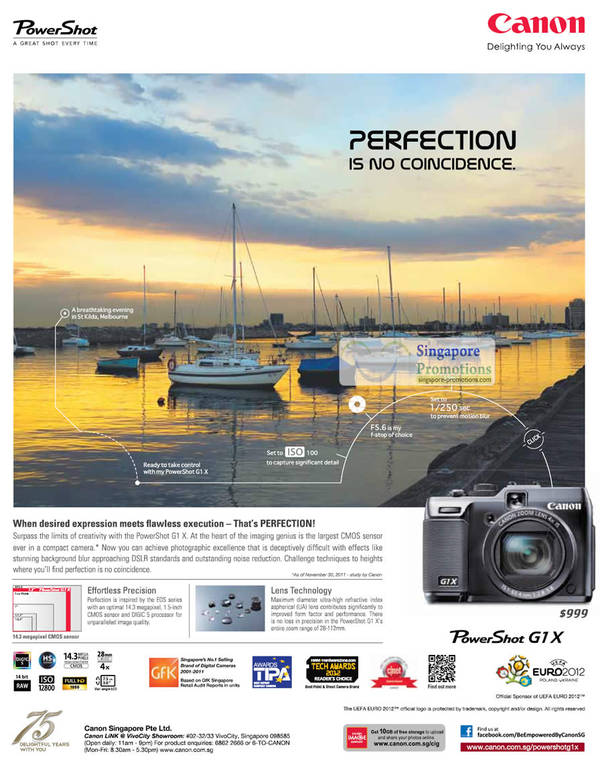 Featured image for (EXPIRED) Canon Digital Cameras Price List Offers 14 Jun 2012