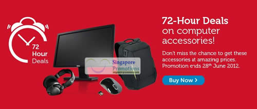 Featured image for (EXPIRED) Dell Singapore 72 Hour Computer Accessories Sale 26 – 28 Jun 2012