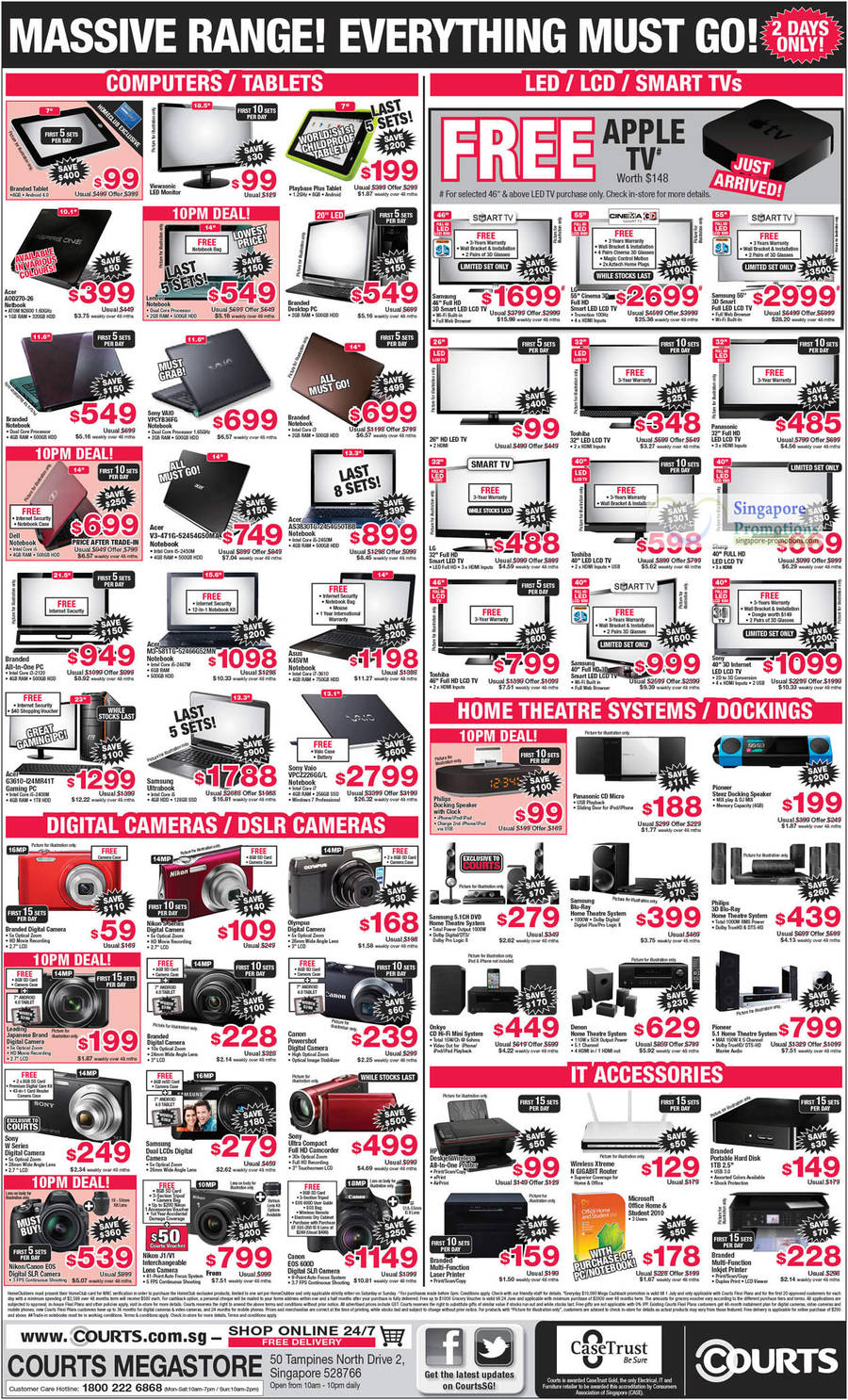 Digital Cameras, Notebooks, LED TVs, Home Theatre Systems, Acer, Asus, Sony Vaio, Dell, Samsung, Lg, Toshiba, Sharp, Pioneer, Panasonic, Philips, Denon, HP, Nikon