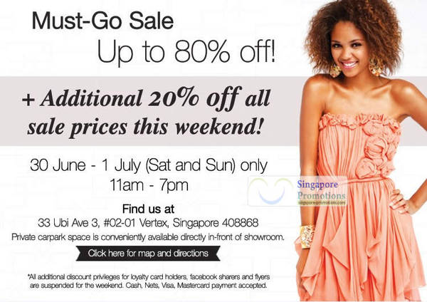 Featured image for (EXPIRED) Dress Sense Up To 80% Off Sale 30 Jun – 1 Jul 2012