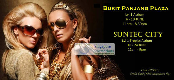 Featured image for (EXPIRED) Luxury City Branded Handbags & Fragrances Sale Up To 70% Off @ Suntec 18 – 24 Jun 2012