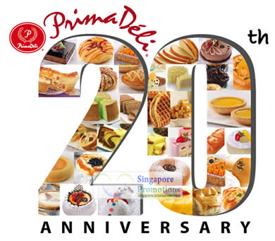 Featured image for Prima Deli 20th Anniversary Promotions 23 Jun - 20 Oct 2012