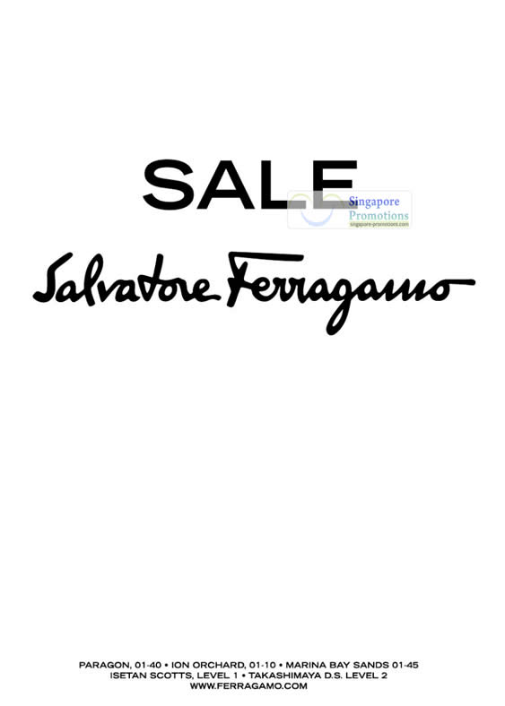 Featured image for (EXPIRED) Salvatore Ferragamo Sale 1 Jun 2012